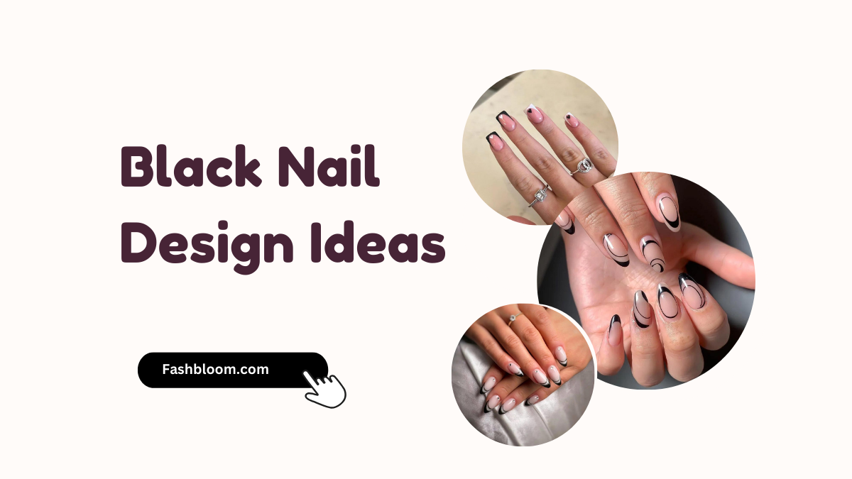 Black Nail Design Ideas