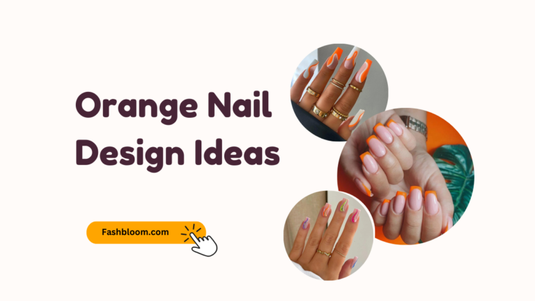 Orange Nail Design Ideas