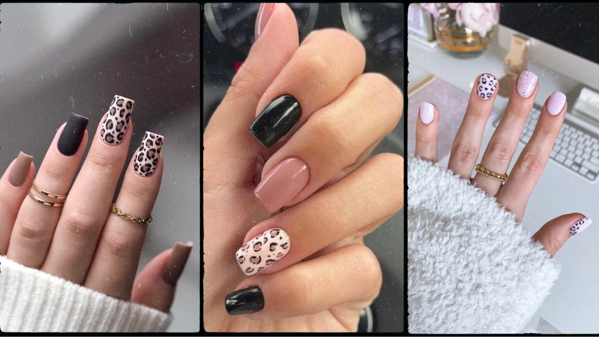 Leopard nail design ideas