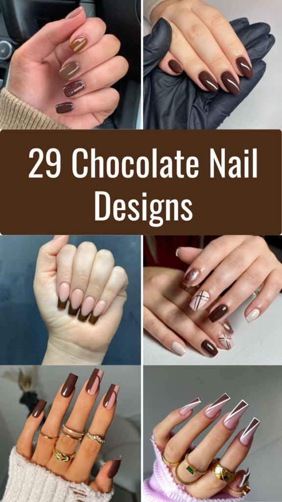 Chocolate Nail Designs