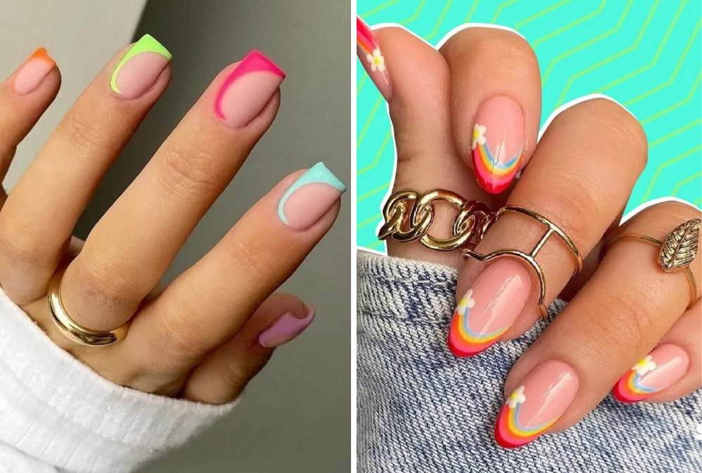 Rainbow Nail Ideas