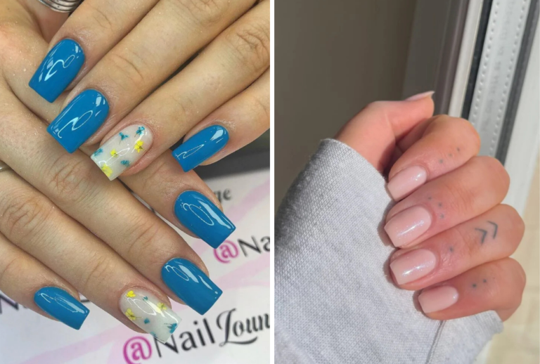 Short Square Nail Designs