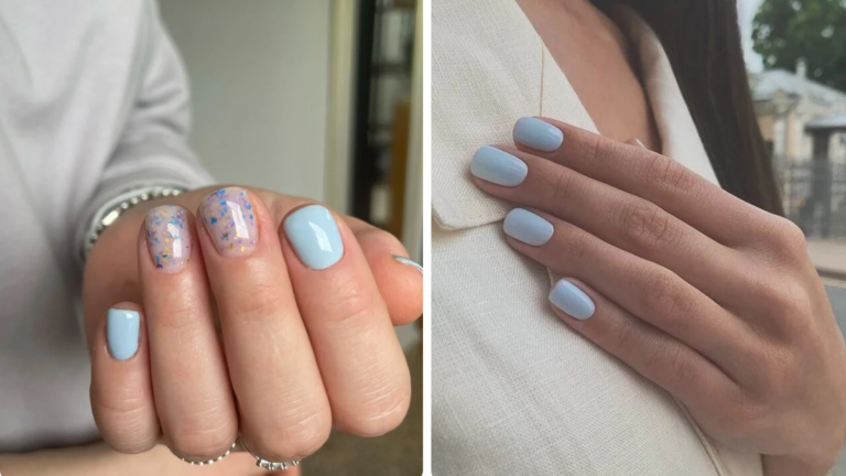 35 Light Blue Nail Designs