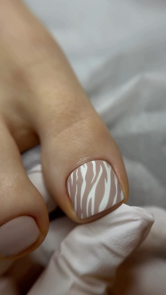 Zebra-Inspired Neutral Swirls