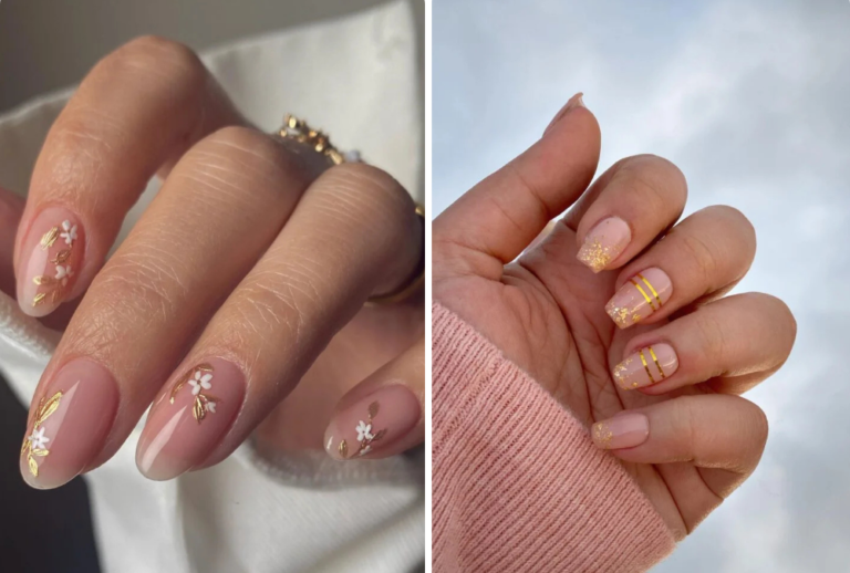 39 Gold Nail Ideas